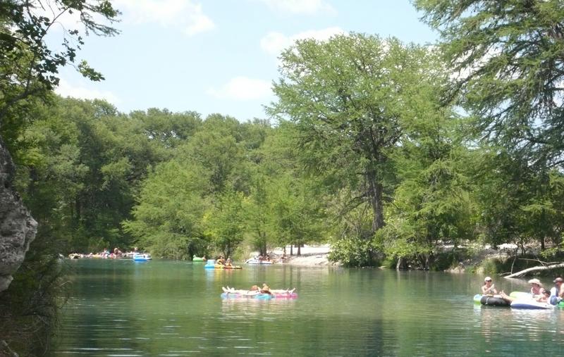 tubing on the frio river